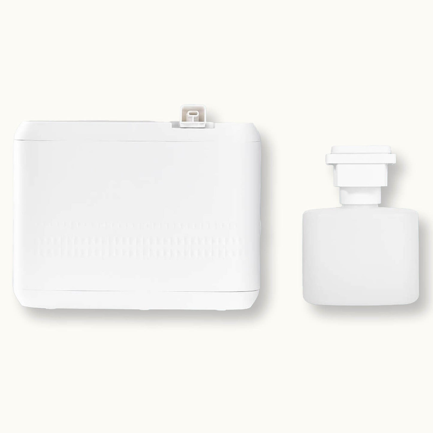 Large Space HVAC-mountable diffuser